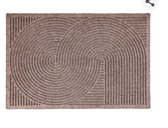 Schmutzfangmatte Astra de luxe  in sand   90 x 60 cm