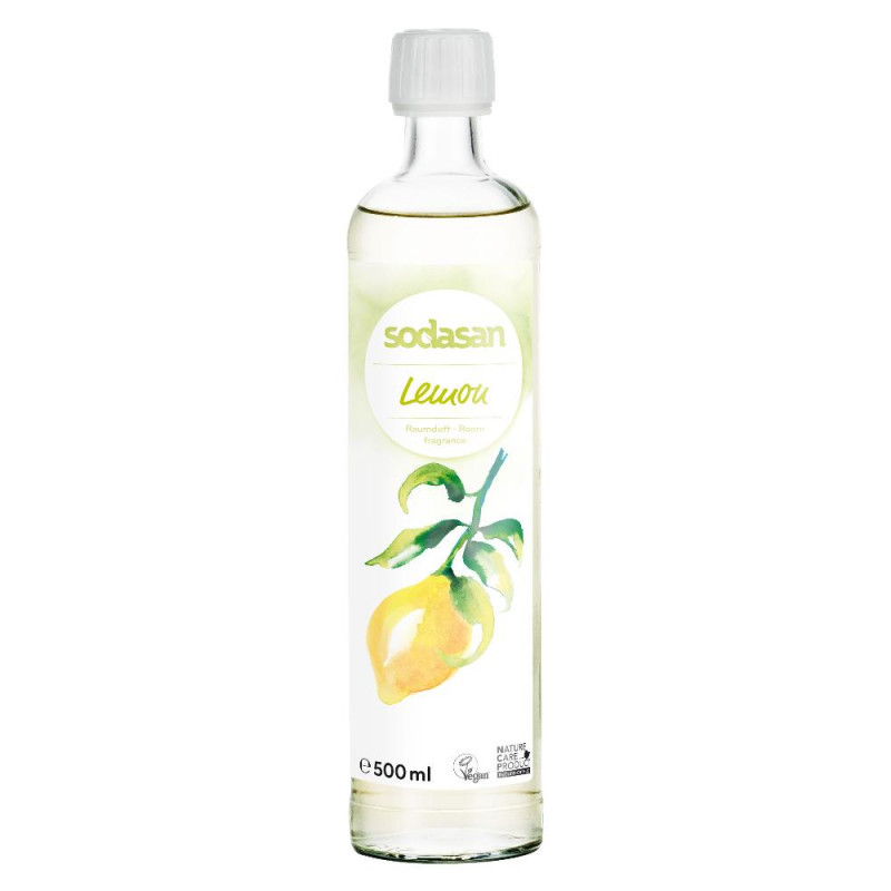 Sodasan Raumduft  senses lemon 500 ml Nachfüllung