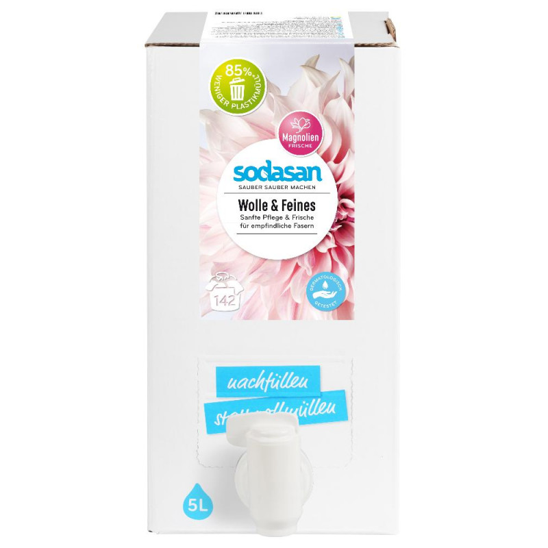 Sodasan Wolle und Feines   5 l Bagin Box