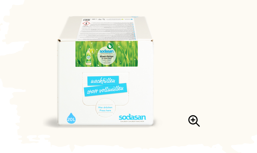 Sodasan Allzweckreiniger Sensitiv 20 l Bagin Box Sodasan Allzweckreiniger Sensitiv 20 l Bagin Box