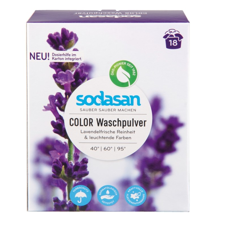 Sodasan Color Waschpulver Lavendel