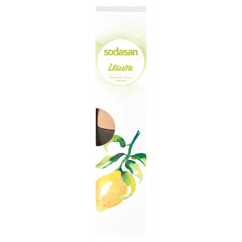 Sodasan Raumduft  senses lemon 200 ml inkl. Holzsticks