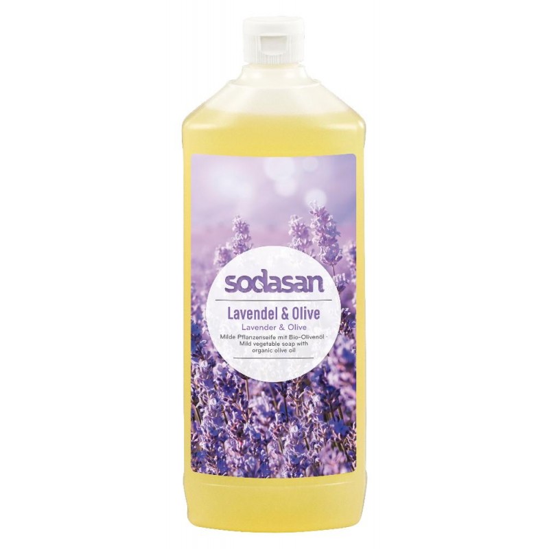 Sodasan  Lavendel Olive Flüssigseife 1 l