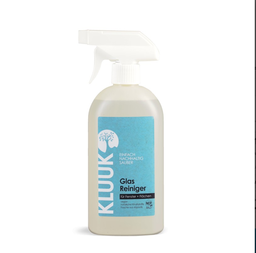 KLUUK Glasreiniger 500 ml in Sprayflasche