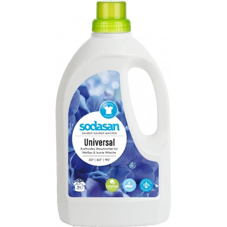 Sodasan Limetten Universalwaschmittel flüssig 1,5 l
