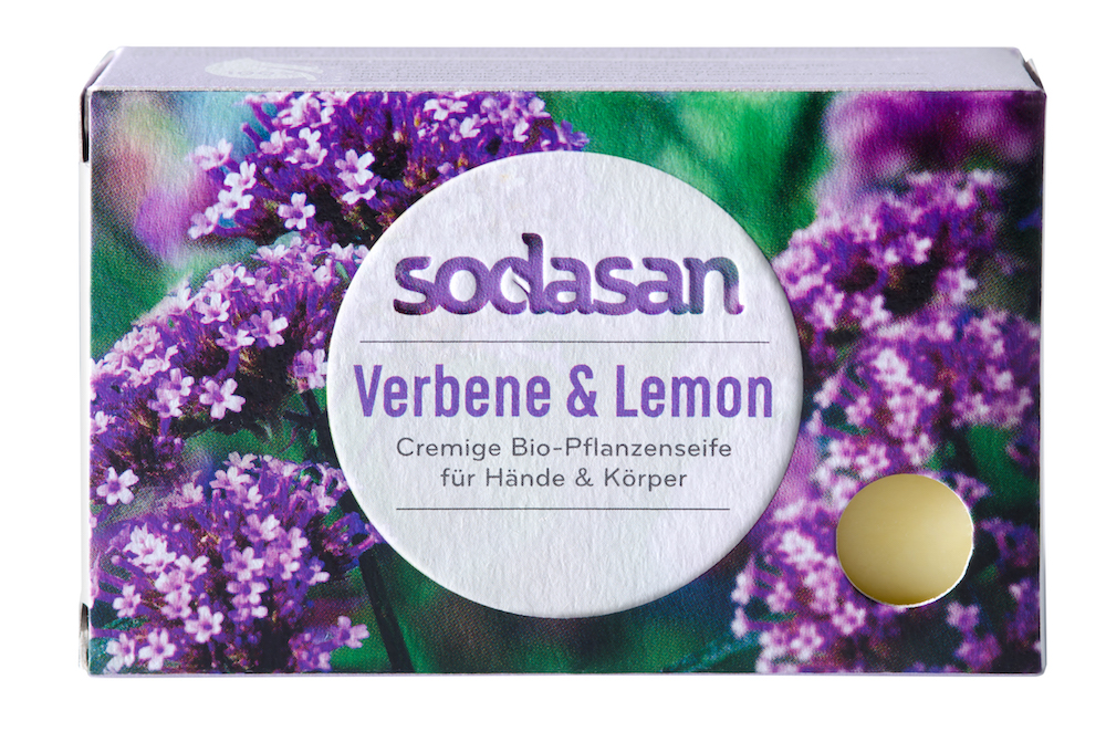 Sodasan Bio Seife Verbene und Lemon