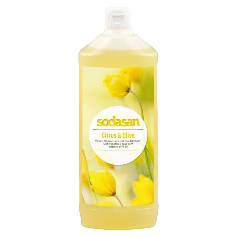 Sodasan Citrus-Olive Flüssigseife  1l